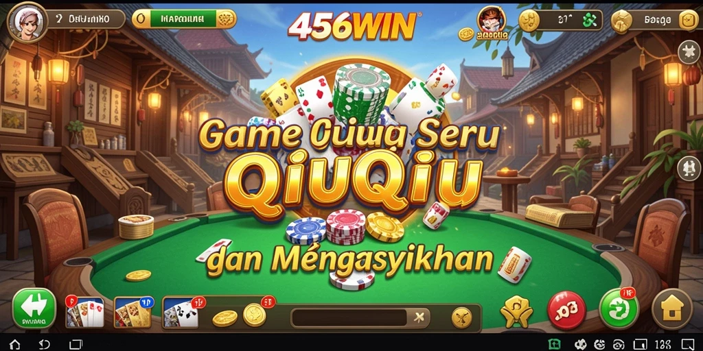 Tampilan menarik dari permainan QiuQiu yang mendebarkan.