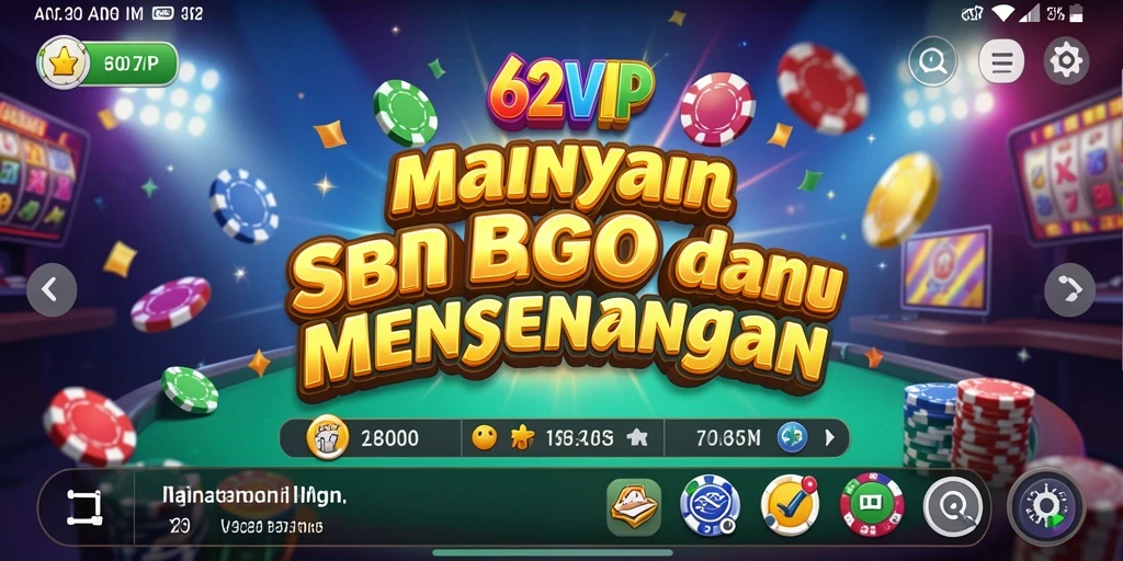 Tampilan utama gameplay Bingo yang seru dan interaktif.