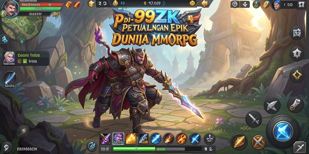 Tampilan gameplay seru dan grafik menakjubkan di 99ZK.
