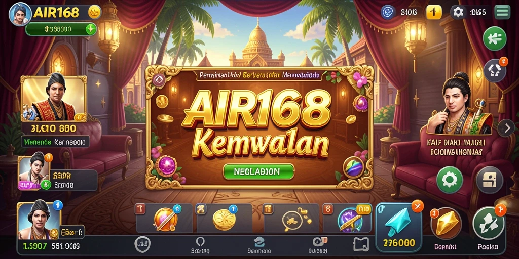 Screenshot AIR168 menampilkan gameplay Idle yang menyenangkan dan interaktif.