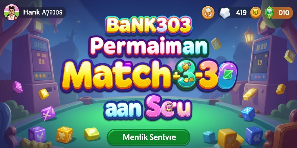 Gameplay BANK303 yang menarik dengan kombinasi warna-warni.