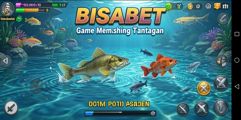 Tangkapan ikan besar dalam gameplay BISABET yang mendebarkan.