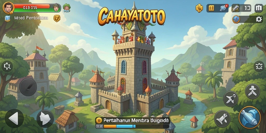 Tampilan gameplay CAHAYATOTO yang seru dan menantang.