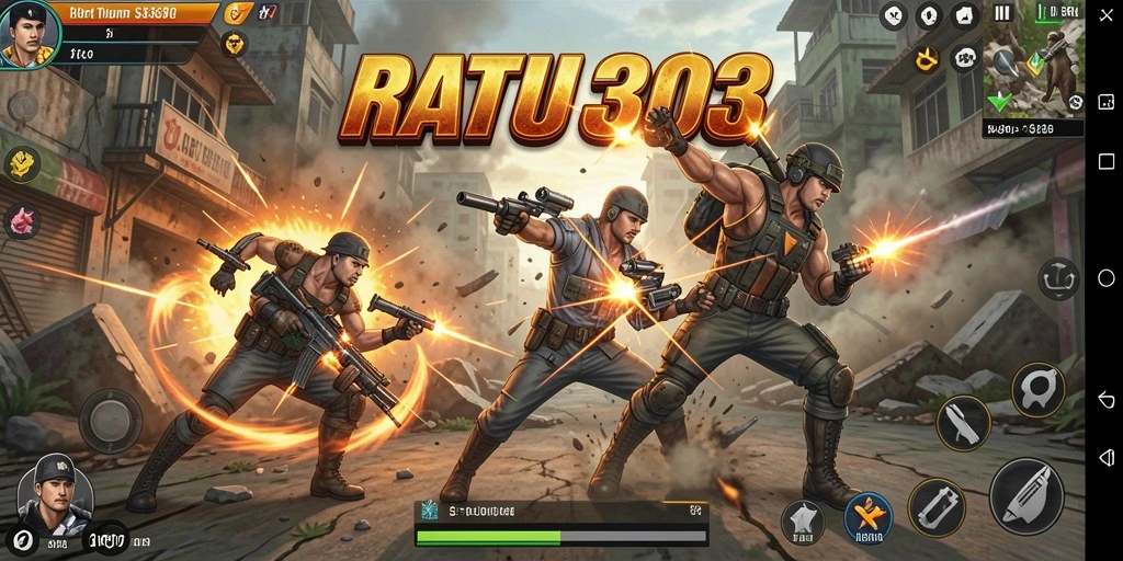 Tampilan menyeramkan dari gameplay aksi yang mendebarkan.