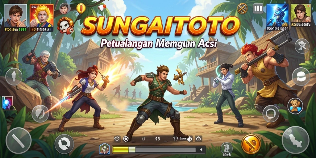 Tampilan gameplay seru dari SUNGAITOTO yang penuh aksi.