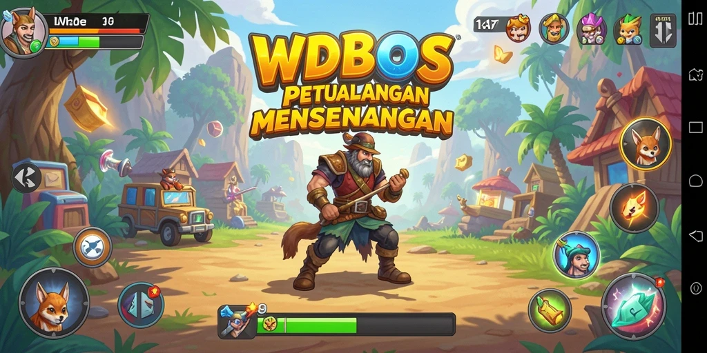 Tampilan gameplay seru dari WDBOS dengan berbagai tantangan menunggu.